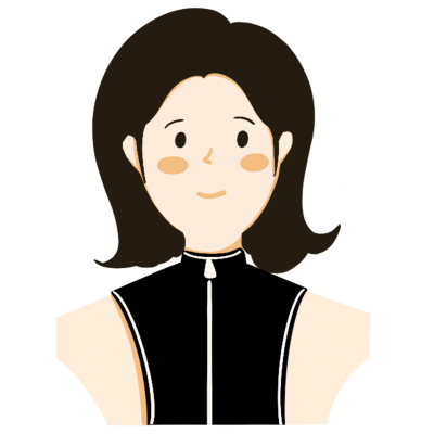 —Pngtree—cartoon fashion lady, white collar,_4404762